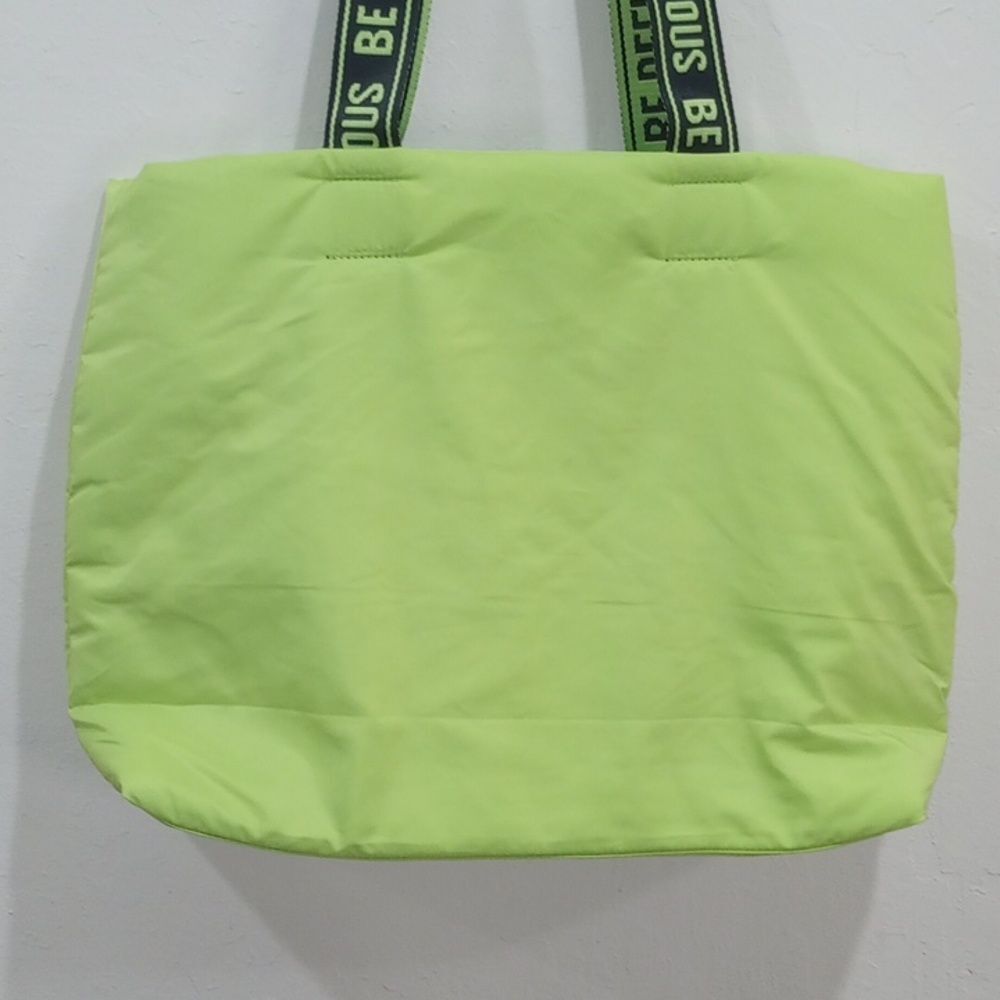 DKNY Be Delicious Neon Green Tote Shopper Sac - Picture 6 of 9